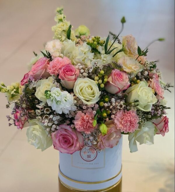 Baby Girl Flower Box